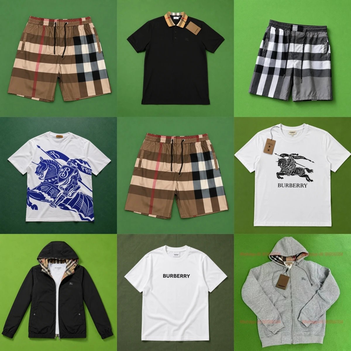 Burberry Clothing Set Foto QC de WEIDIAN na Qualit.ly