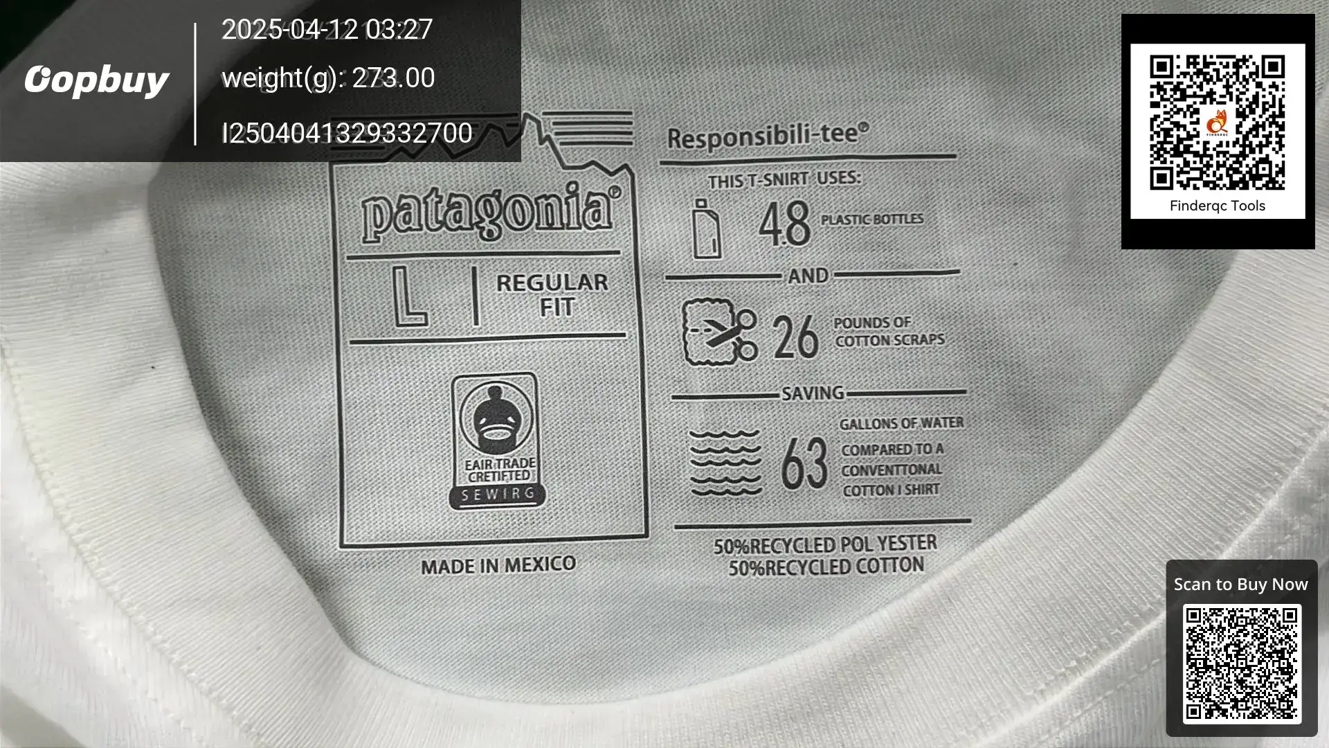 Japanese limited edition BEAMS x patagonia Bata Mountains printed men's and women's all-match crew neck short sleeve T-shirt