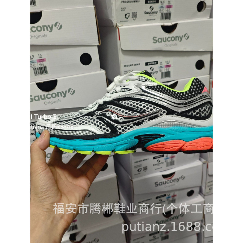 Cross-Border Saucony Progrid Omni9 Outdoor Running Shoes Shock-Absorbing and Wear-Resistant Jogging Shoes Foto QC da 1688 su Qualit.ly