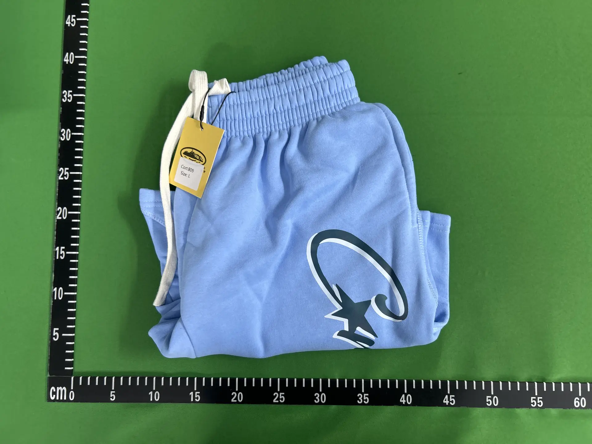 Light Blue Sweat Shorts