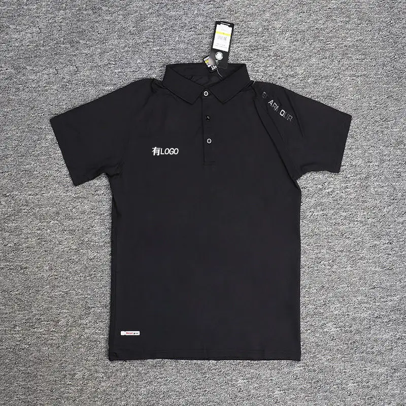 Brand bulk spot quick-drying sports lapel polo shirt men's summer business breathable versatile casual half sleeve tide
