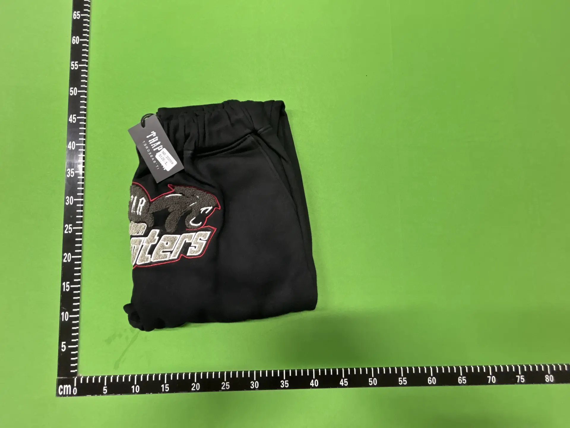 Trapstar Embroidered Track Pants Black