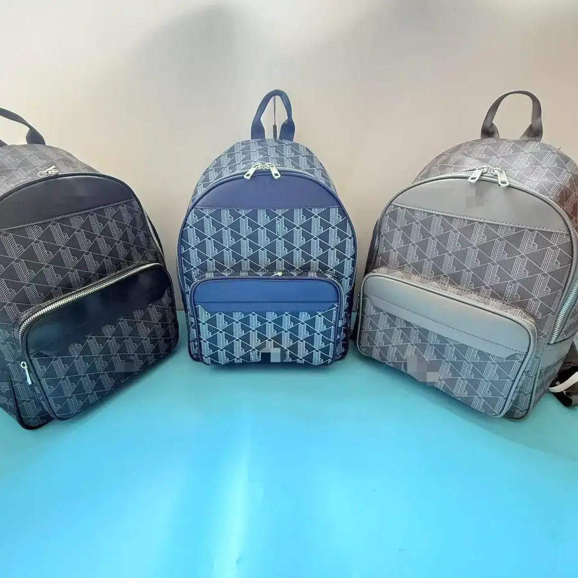 High-Quality New Bags, Large-Capacity Zipper Backpacks, High-Quality Versatile Fashionable Men's Bags, Backpacks