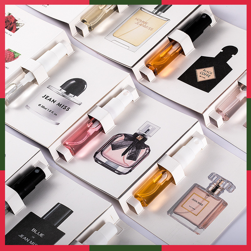Small town Yixiang Zheng brand perfume sample wholesale explosions lasting card perfume trial gift 3ml