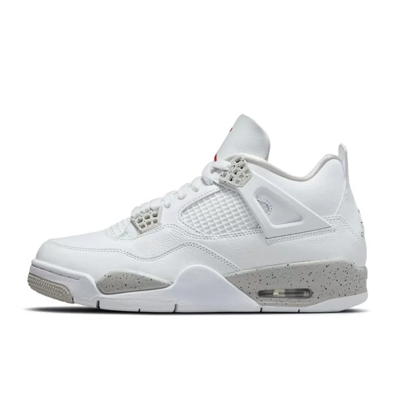 Air Jordan 4 White Cement