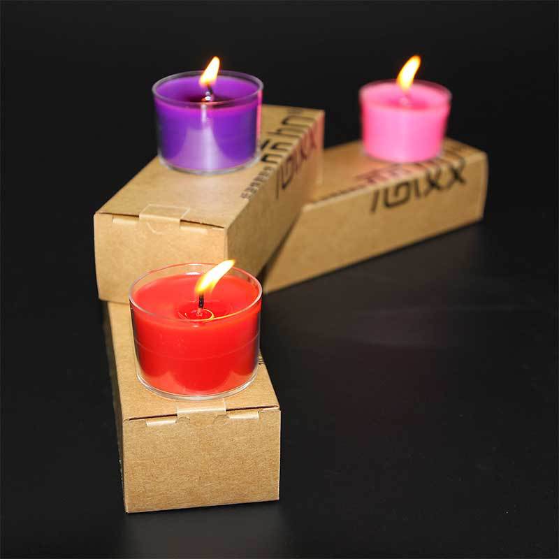 Love slave low temperature candle three color flame retardant Cup sex candle 30gSM flirting wax constant temperature does not hurt the skin