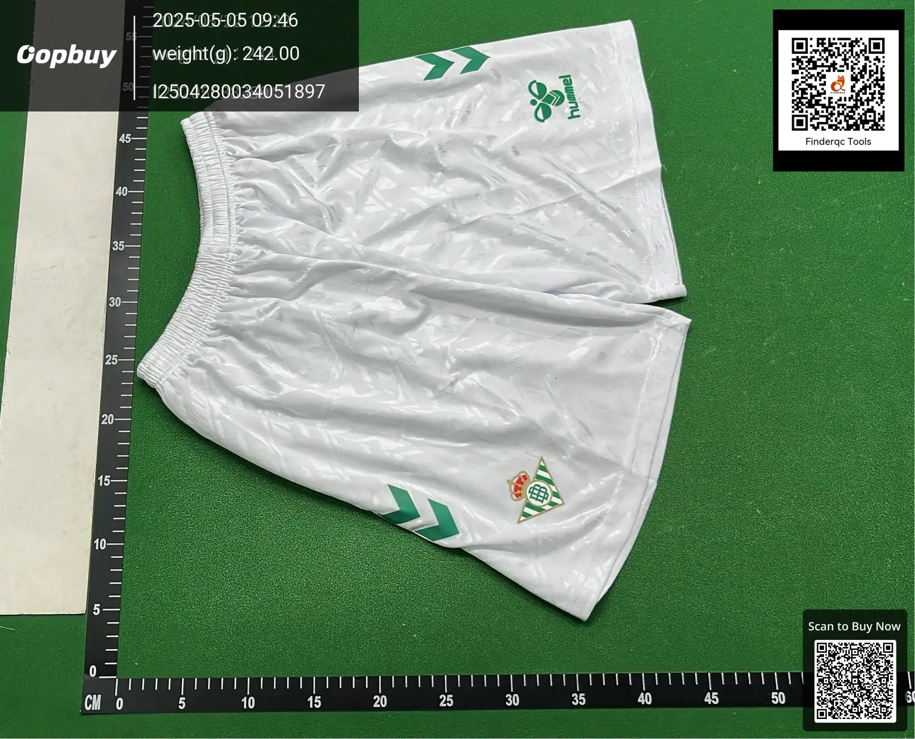 Hummel Real Betis Shorts White