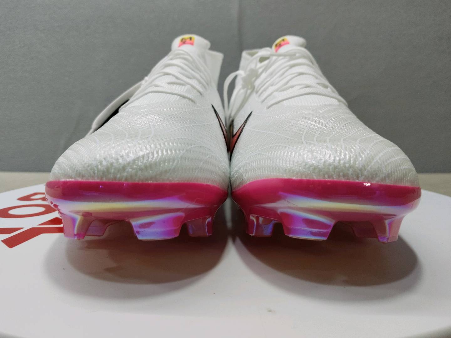 Explosions Assassin 15 Generation FG Spike AirZoomAG Fully Knitted Non-slip High and Low Rashford Football Shoes — QC-foto 2