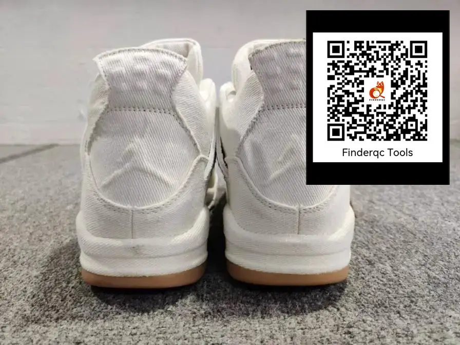 Air Jordan 4 White Denim
