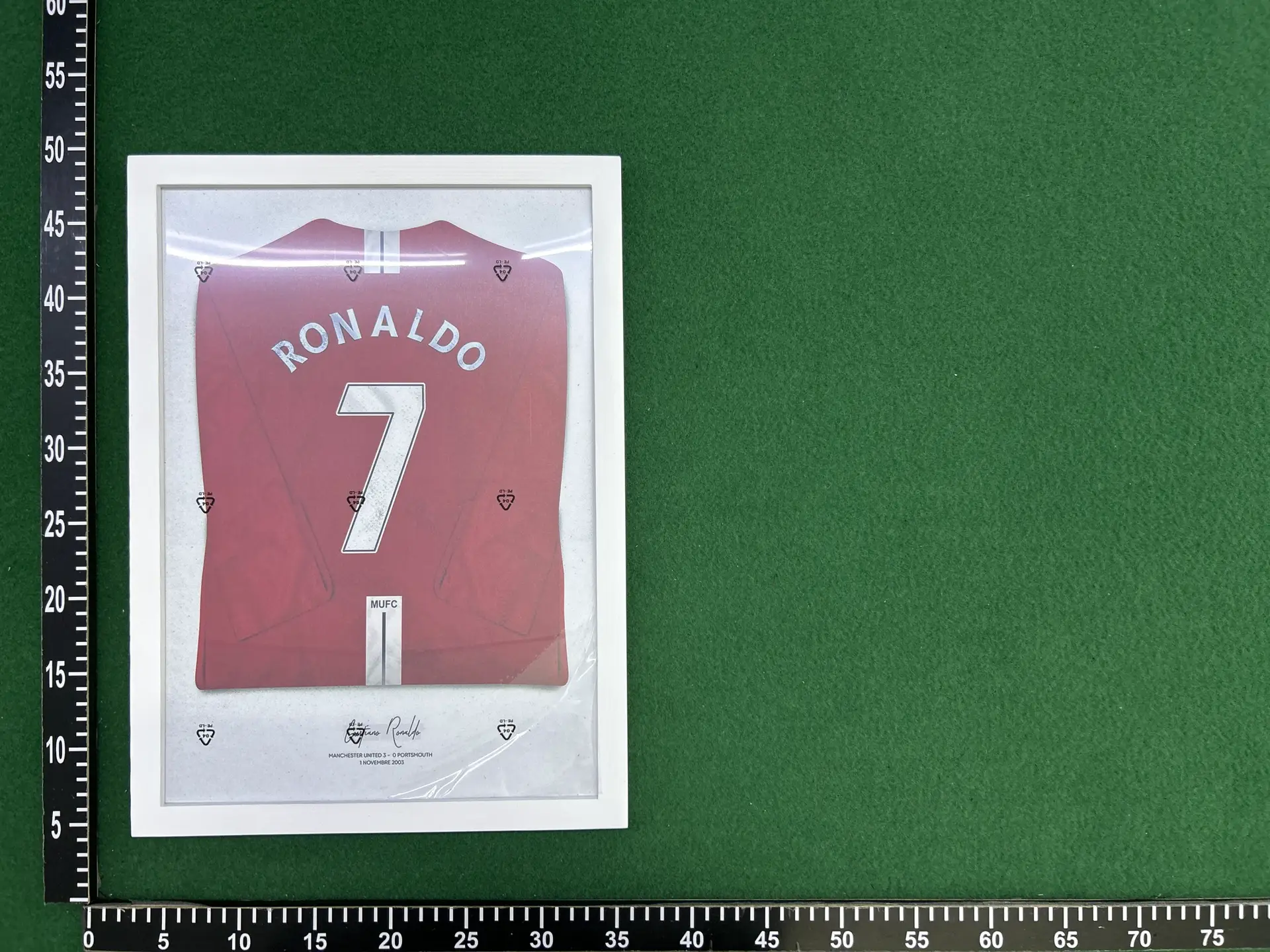 Ronaldo Manchester United 7 jersey poster