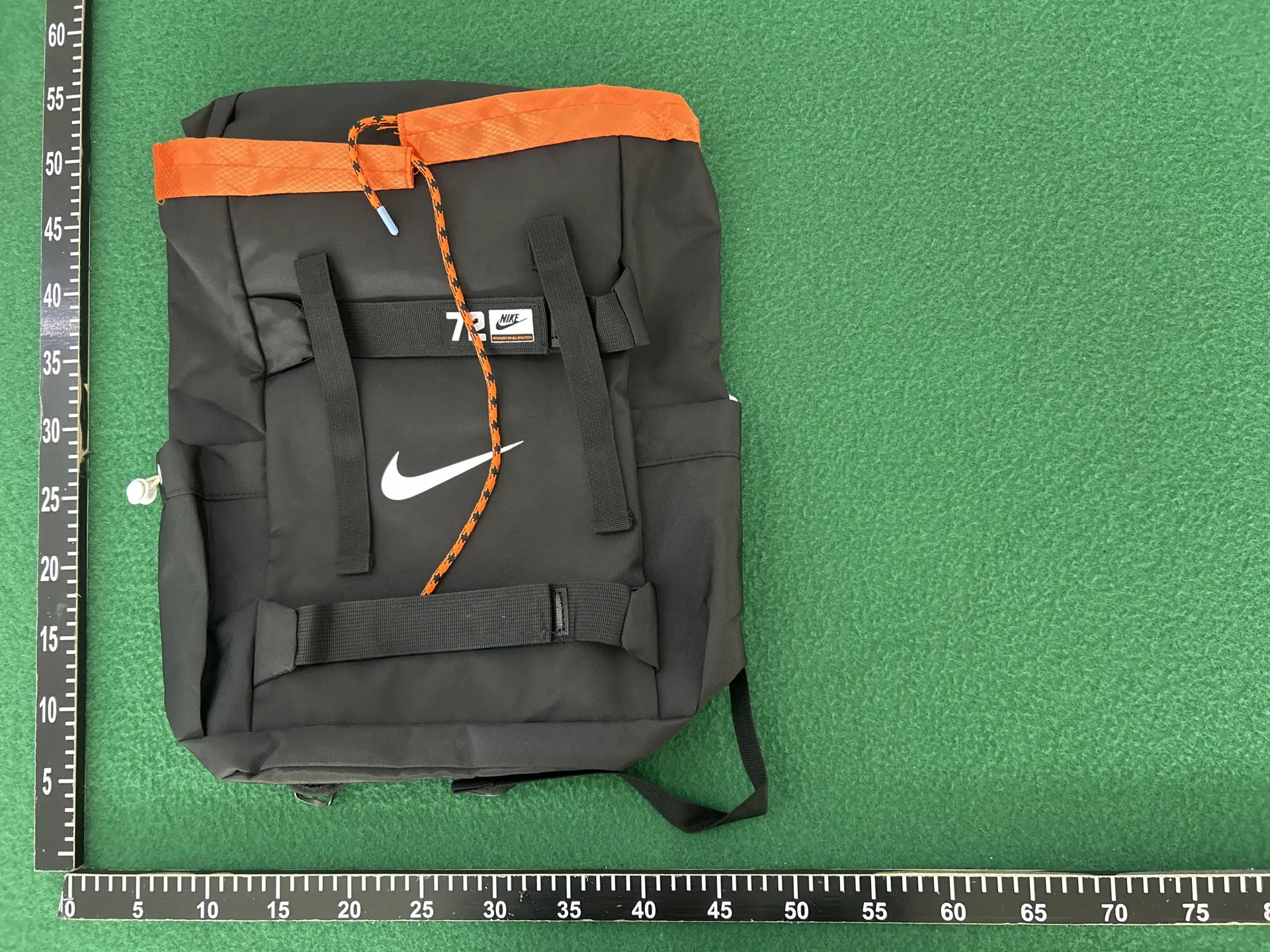 Nike Sportswear Backpack Black Orange