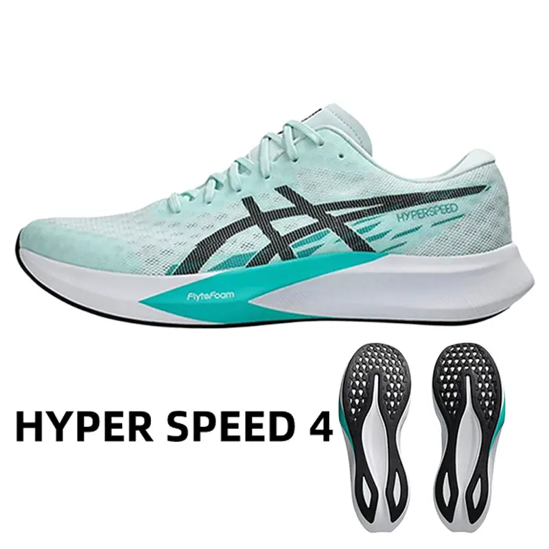 Asics Hyper Speed4 Wide Last Running Shoes Men's Shoes 2025 New arrival Breathable Sports Shoes Racing Running Shoes