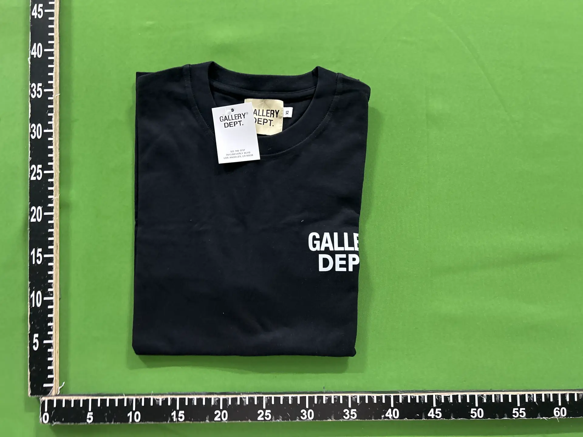 Gallery Dept. Black T-Shirt