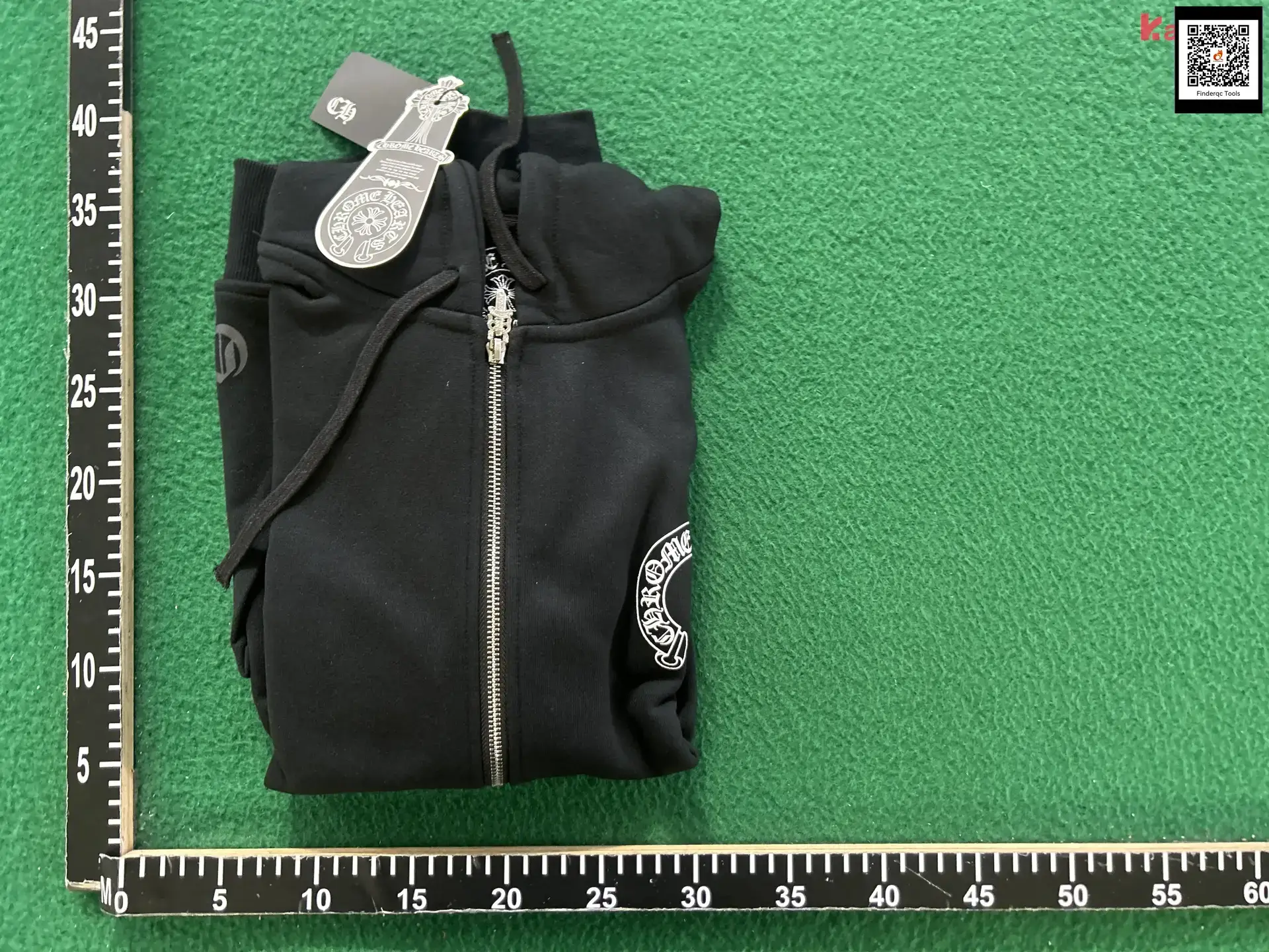 24SS CH scroll logo simple classic hooded sweater coat for couples cross-border