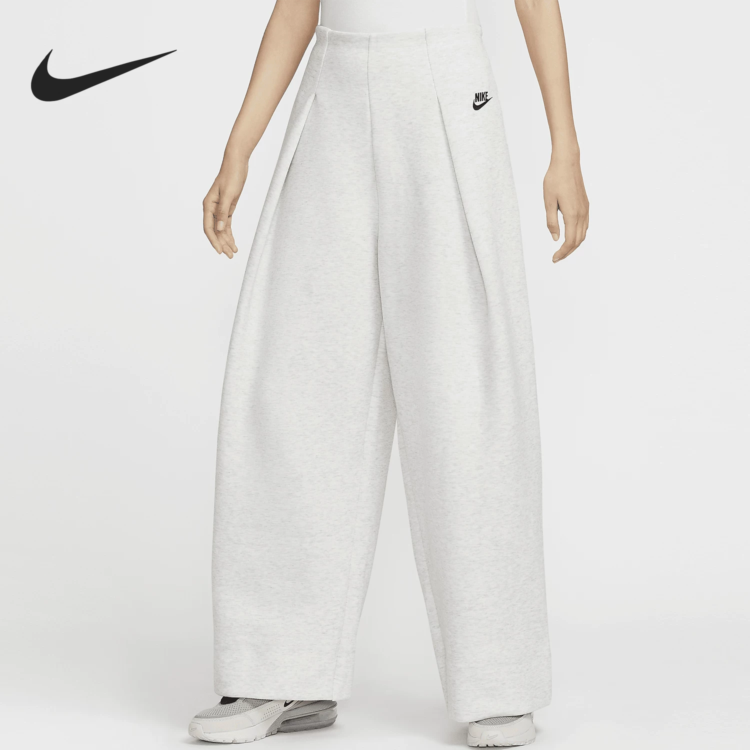 Nike/Nike official authentic autumn new women's loose and simple casual wide leg pants FV8053-013