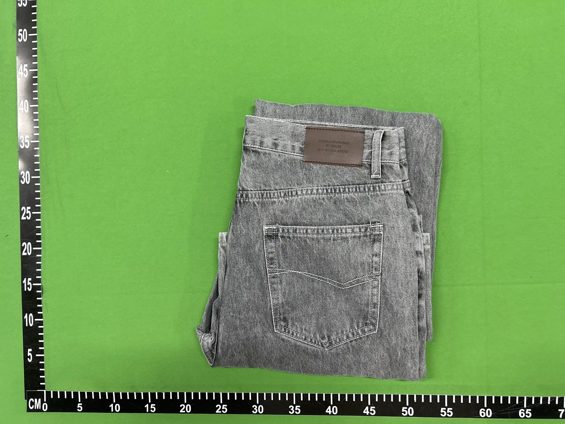 Wang Youbing Studio only produces beloved items! American retro washed smoke gray flared pants, niche pants