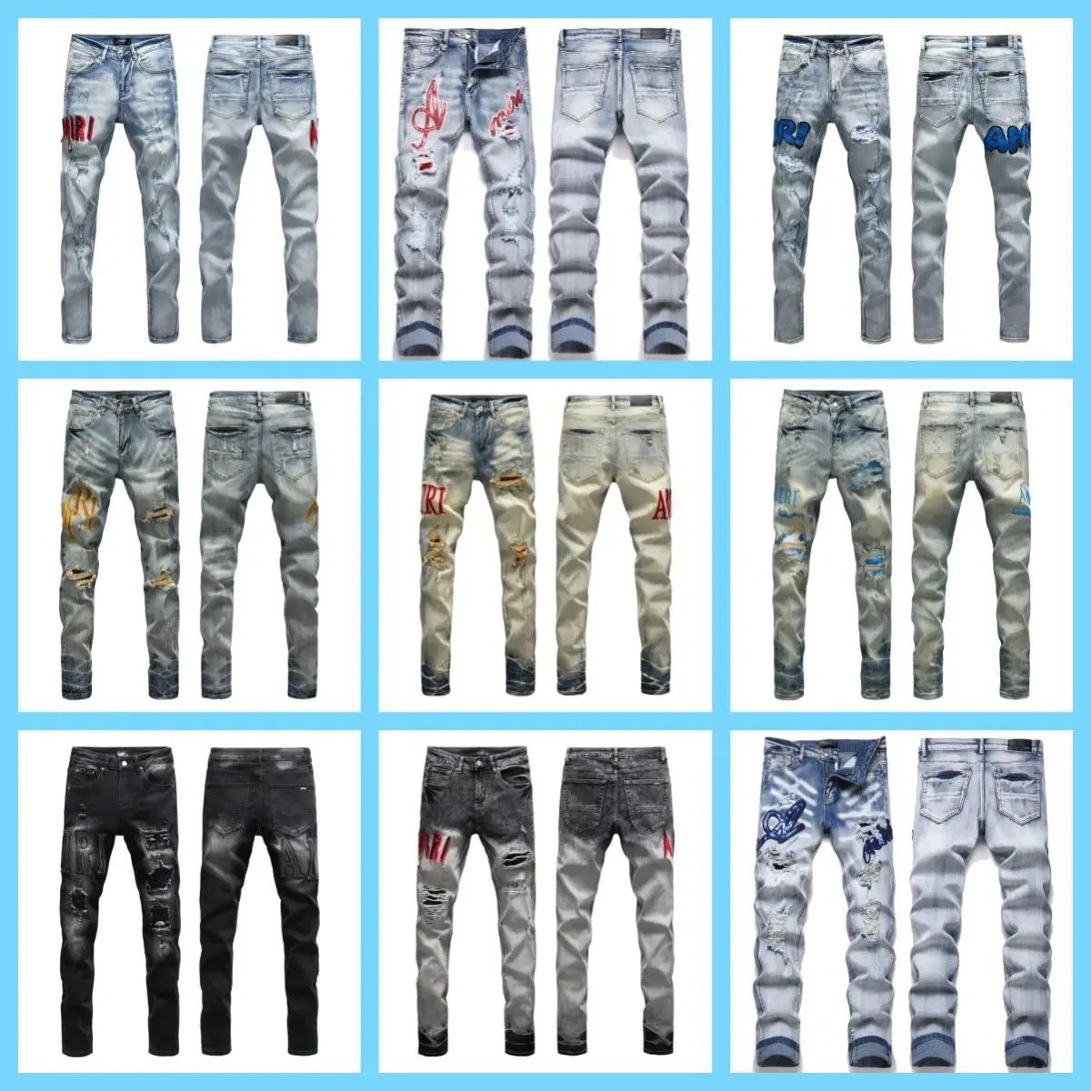 ZX-1 fashionable jeans make your outfit stand out!