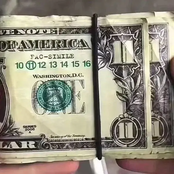 Half the money