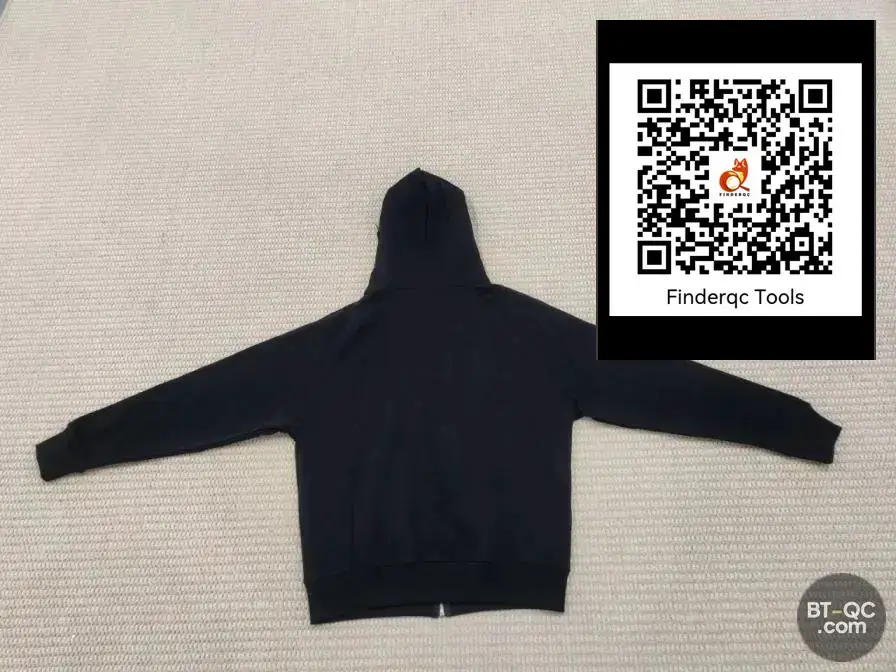 Left Chest Careful Seven Color Zipper Hoodie 412161521