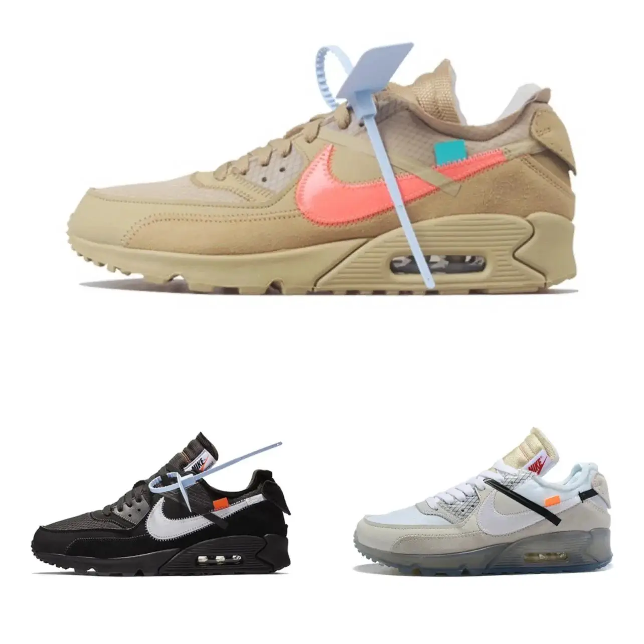 OWF MAX 90 美式潮流经典简约舒适减震防滑耐磨低帮生活休闲运动百搭情侣板鞋