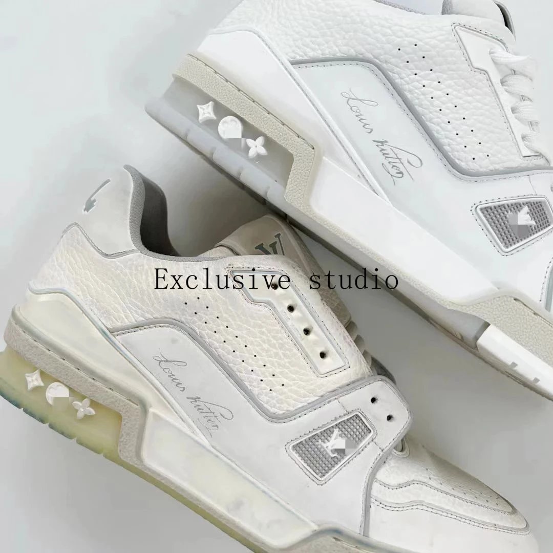 Cement white shoes