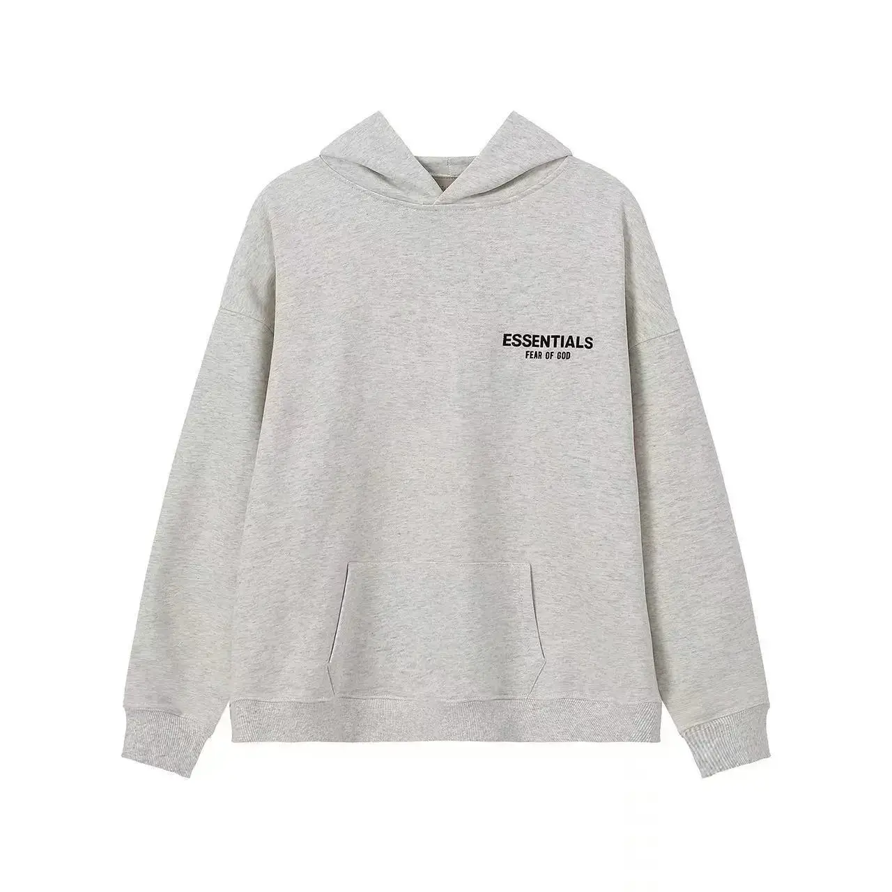 Fear of God Essentials Hoodie Light Heather Grey