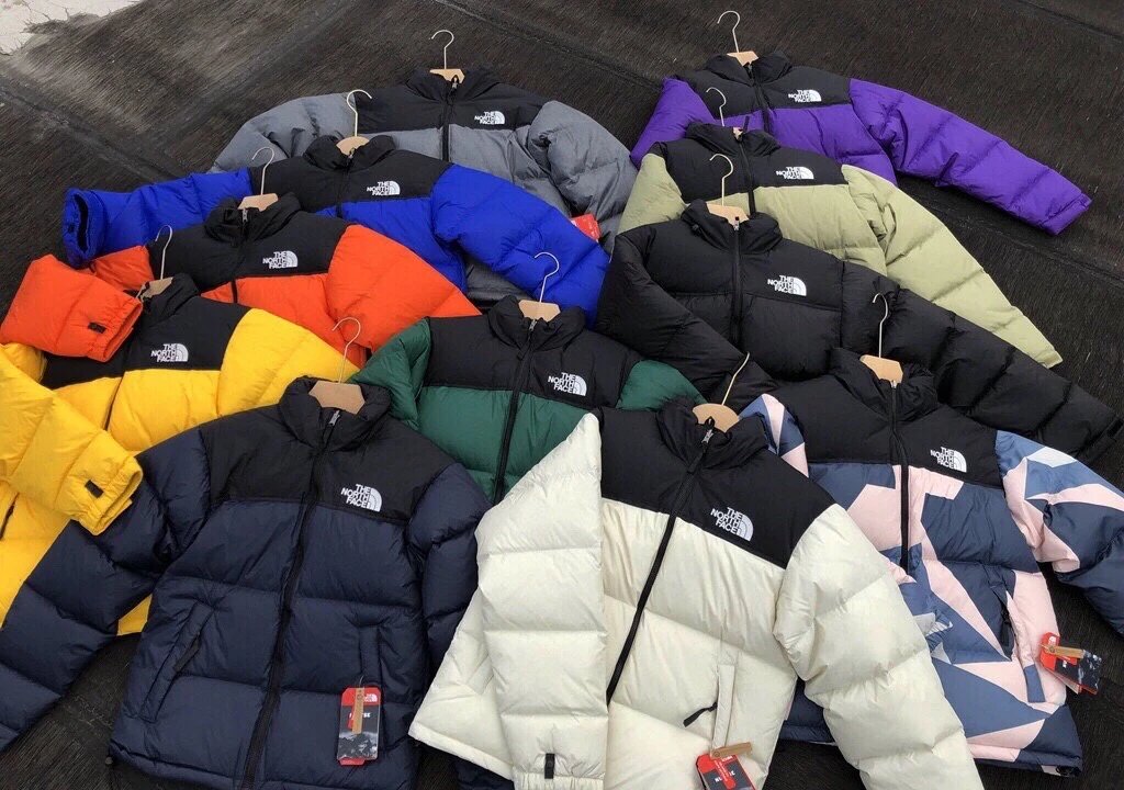美版The North Face北面TNF 1996经典款陈冠希同款拼色刺绣羽绒服外套男女装 photo QC de WEIDIAN sur Qualit.ly