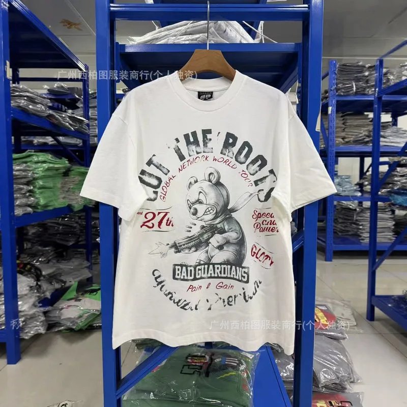 Yakuza Premium 26SS “Yakuza T-shirt” washed vintage streetwear short-sleeve T-shirt