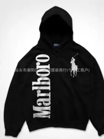 Foreign Trade Summer Direct Sales American Retro Washed Personalized Printed Versatile Shirt Loose Casual Long-Sleeved Hooded Sweatshirt