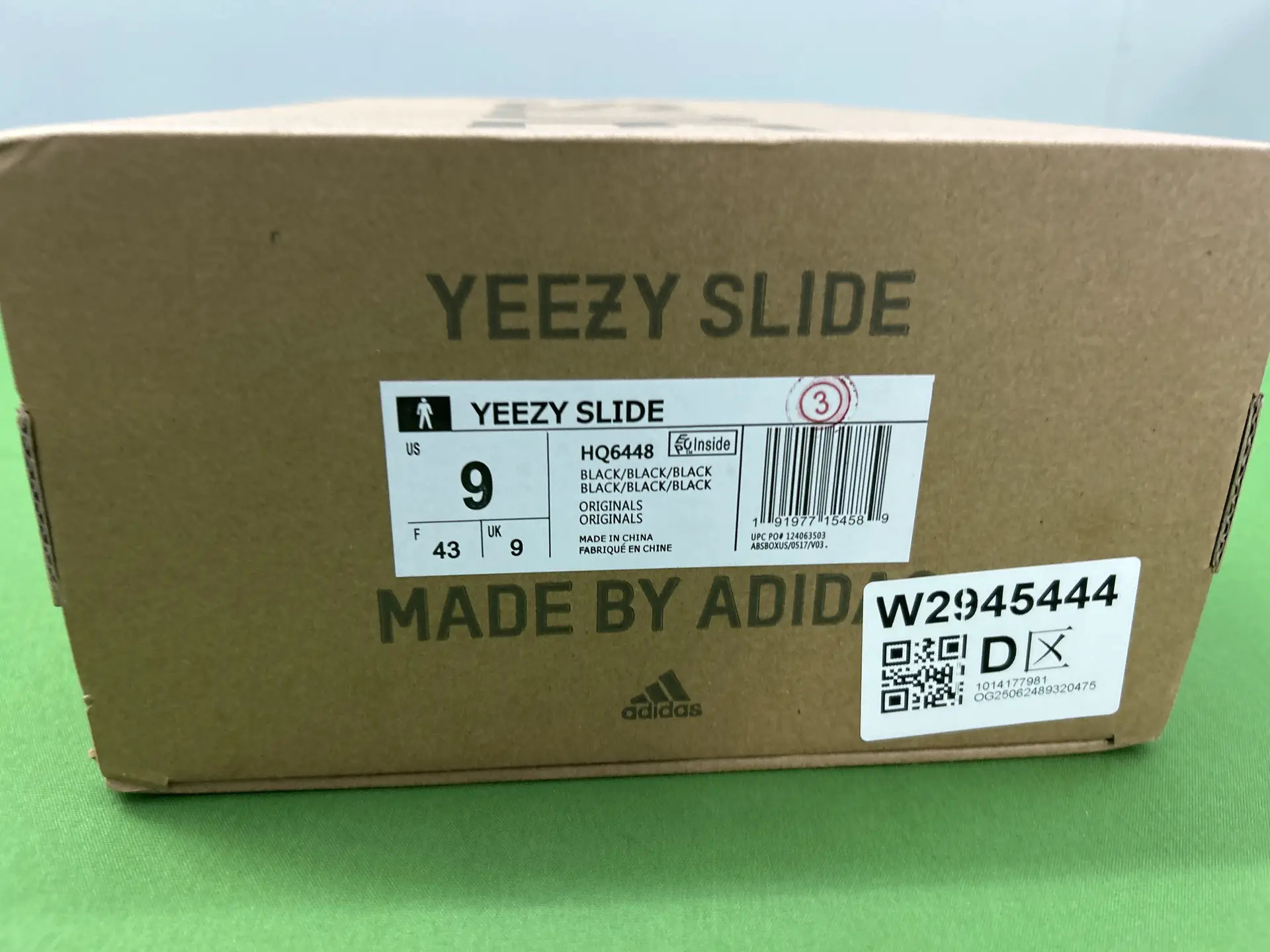 Adidas Yeezy Slide HQ6448 Black