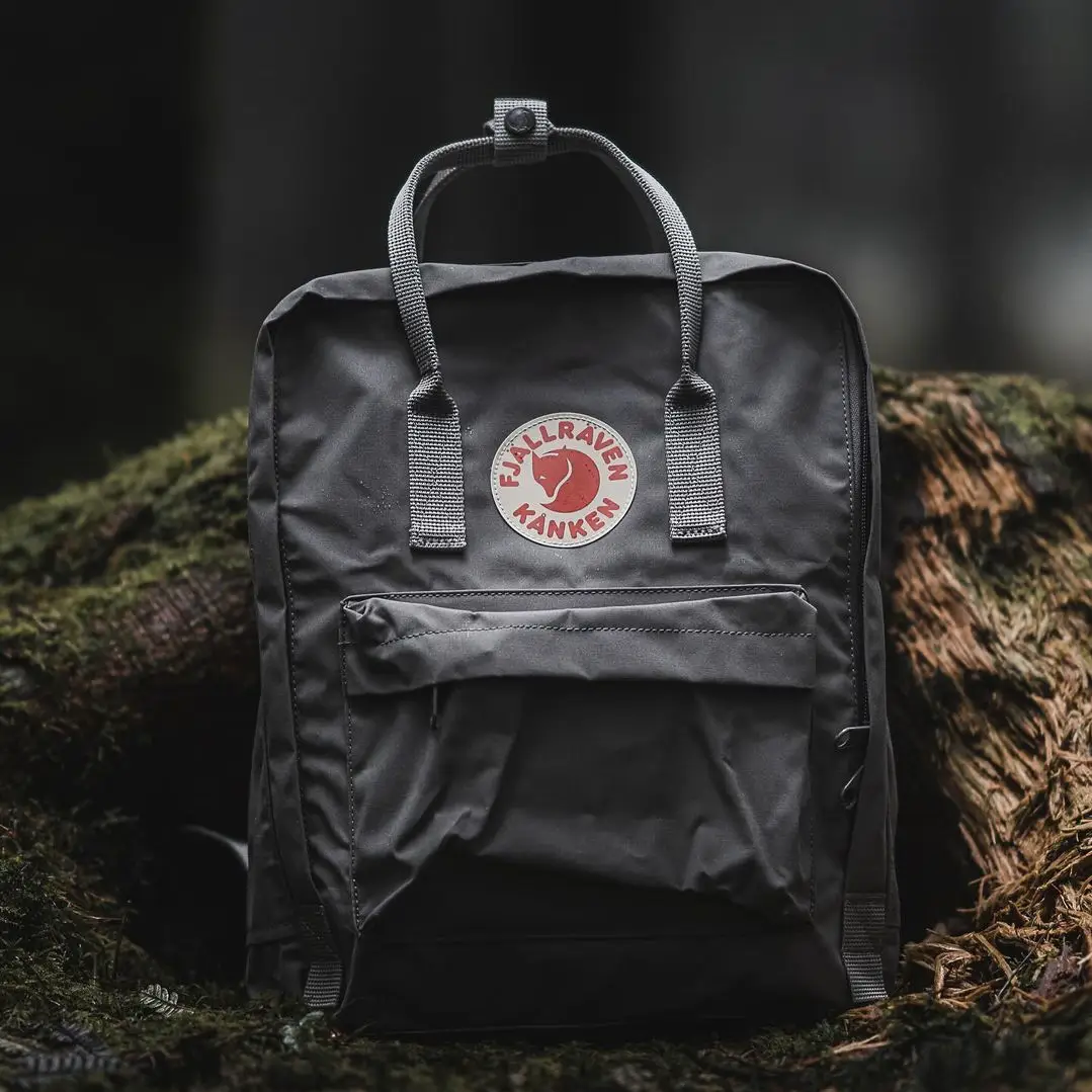 Authentic Swedish Arctic Fox/Fjallraven Backpack Kanken Backpack Classic School Bag Mini Men and Women