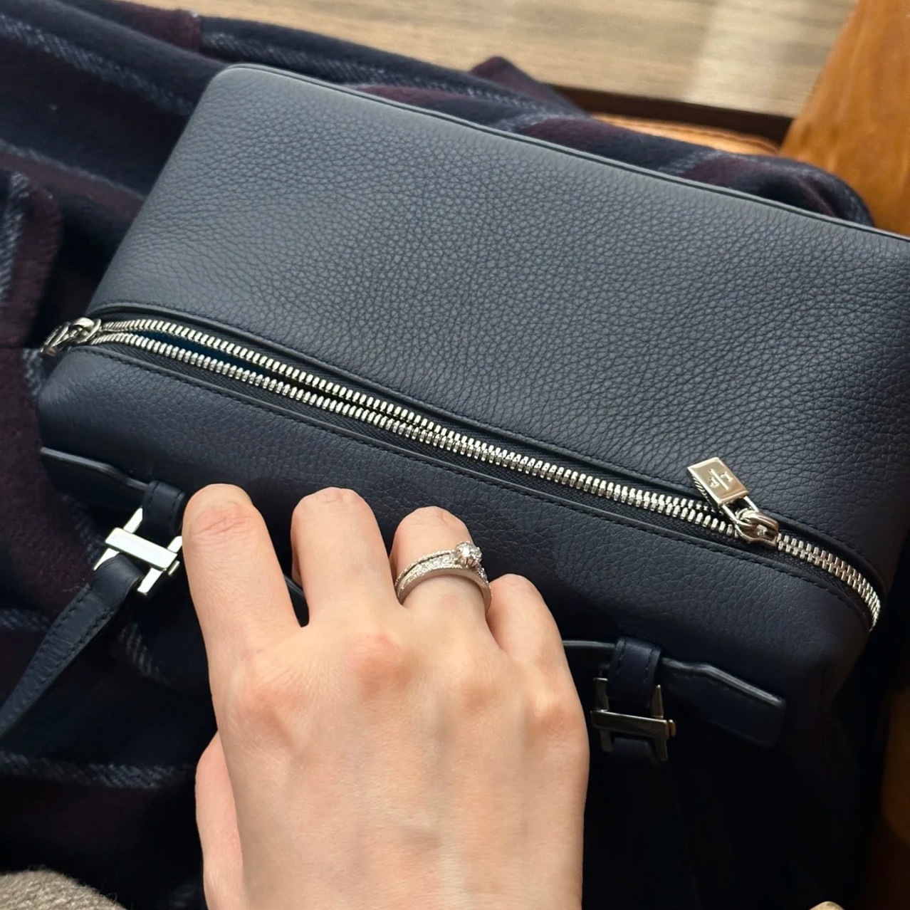Lp19 Lunch Box Bag Summer Shoulder Crossbody Handbag Loro Cosmetic Bag Piana Women's Bag Portable