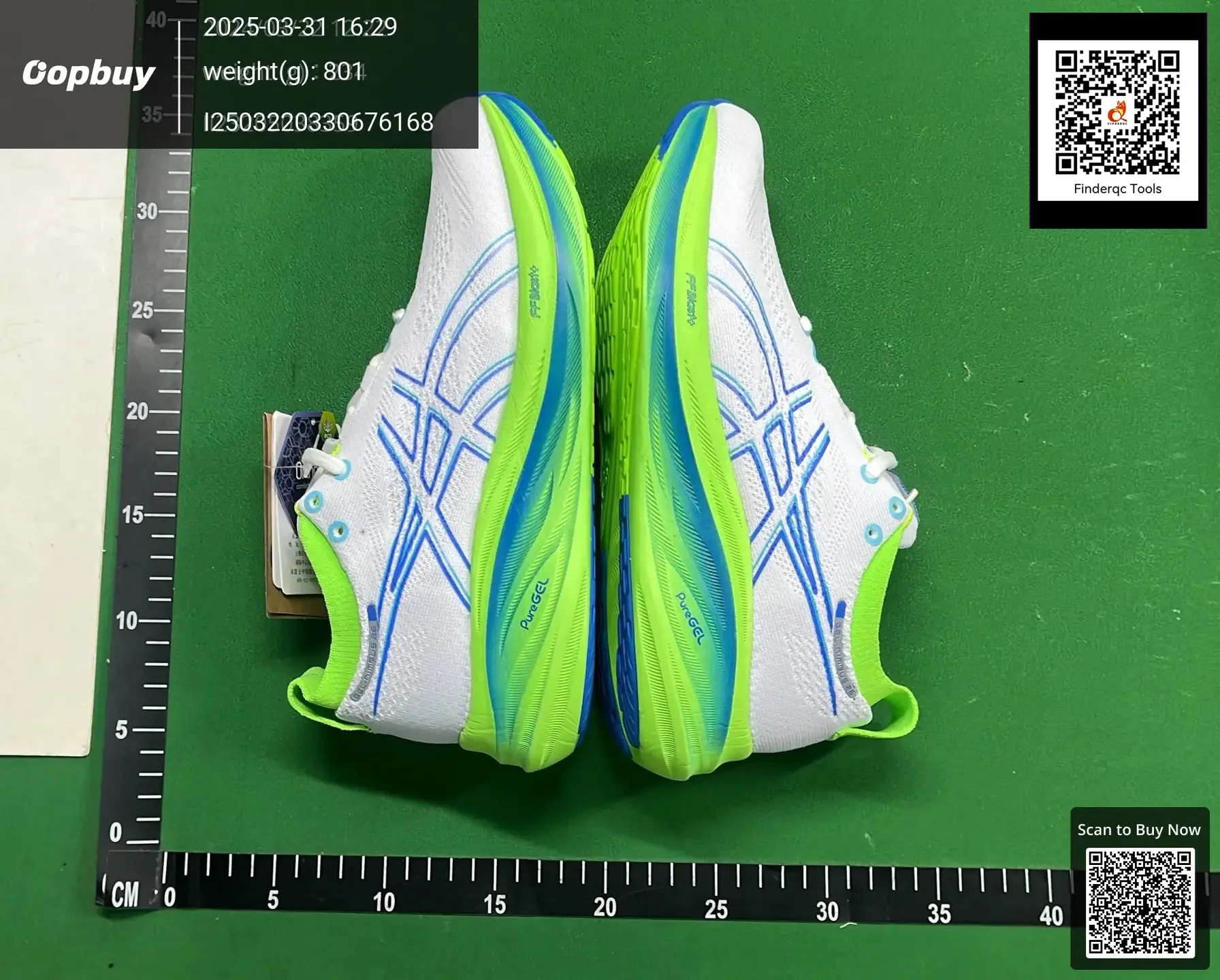ASICS Gel-Nimbus 25 White Blue