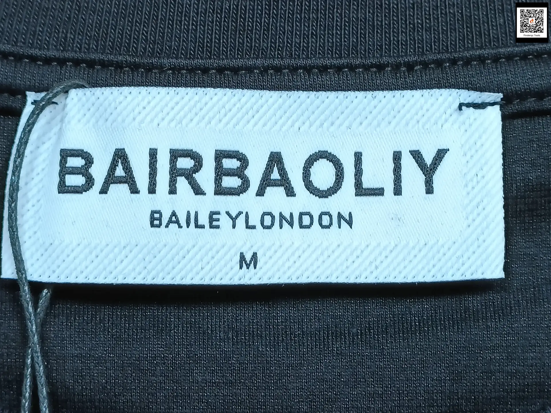 Bairbaoliy/Bairbao Brand Accessible Luxury letter Embroider Patch Short Sleeve T-Shirt Men Casual Loose Version