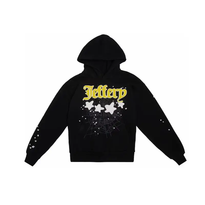 Sp5der Jeffery Hoodie Black Spider Hoodie Spider Hoodie Men's Trade Quality