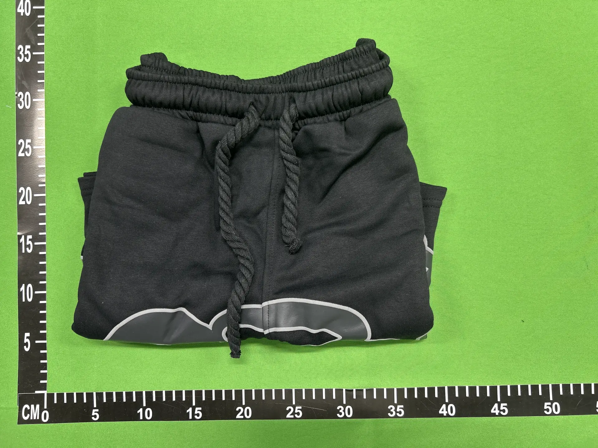 Black Logo Shorts