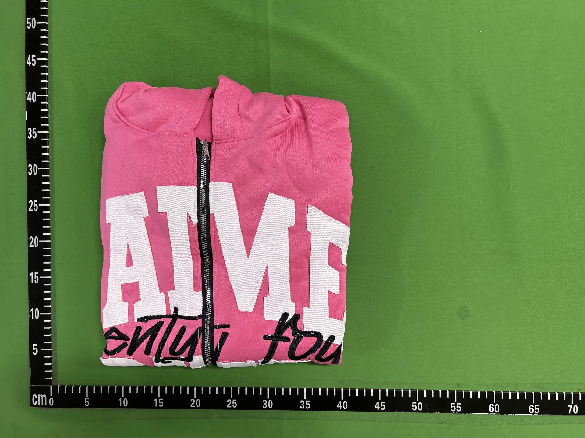 ATME Pink Zip Up Hoodie