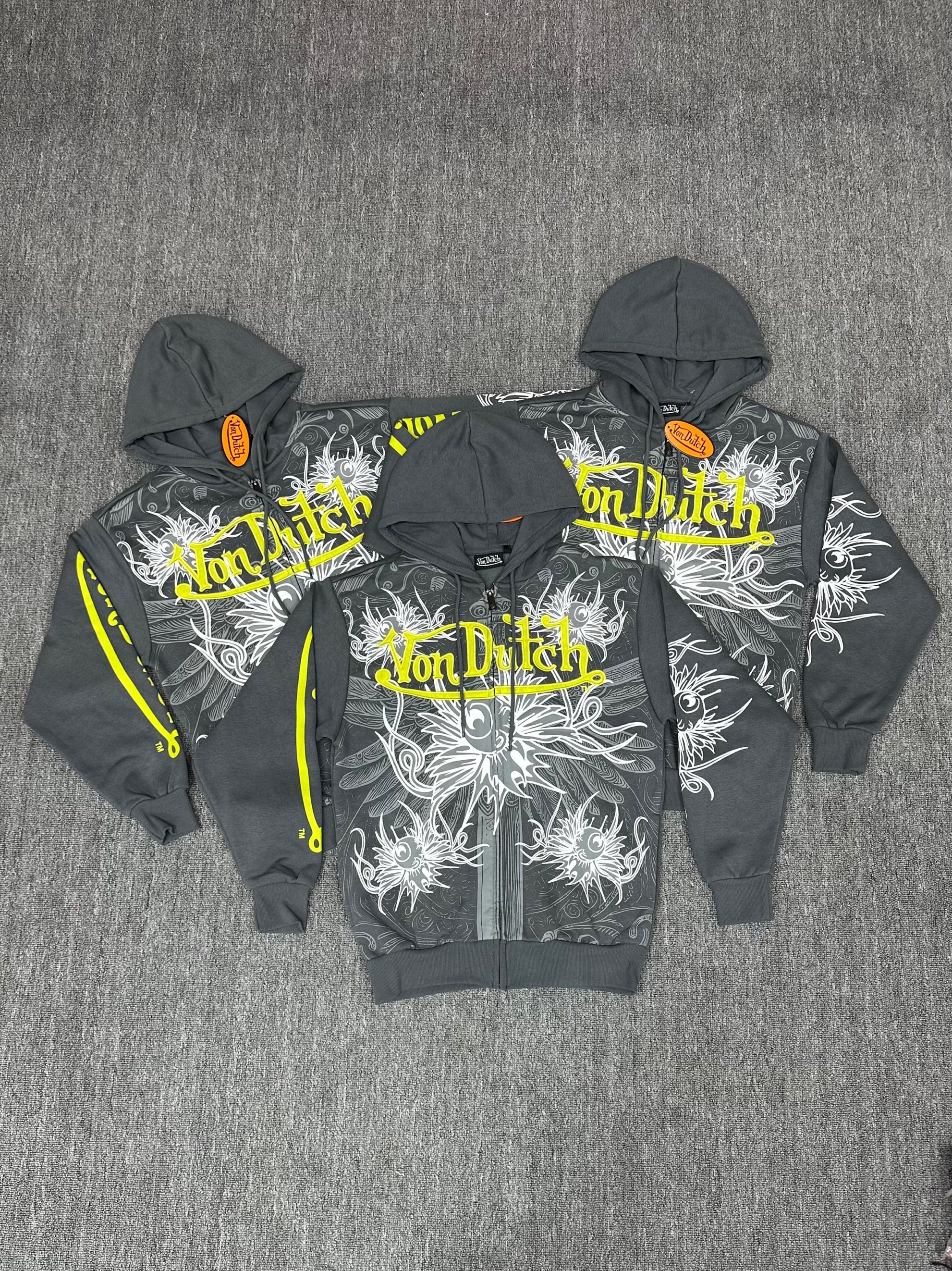 Hard-To-Find Item! American-Style Trendy Brand Sweatshirt with American Lettering Print and Embroidery, Hooded and Fleece-Lined, Women's Jacket Top Foto QC de TAOBAO na Qualit.ly