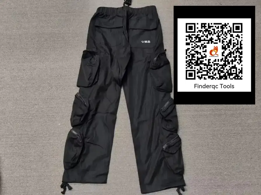 Travis Scott Multi Flap Pocket Cargo Pants Black