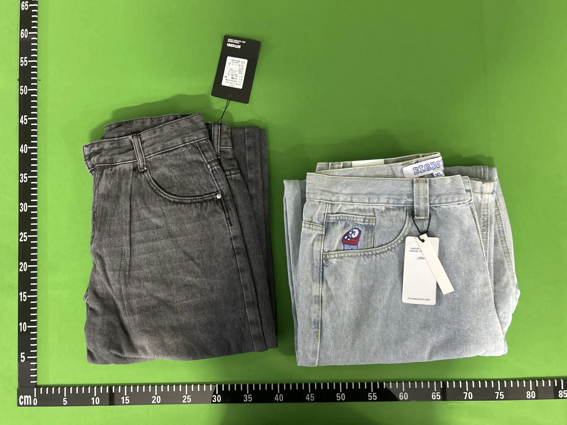 Polar Skate Co Big Boy Jeans Light Blue