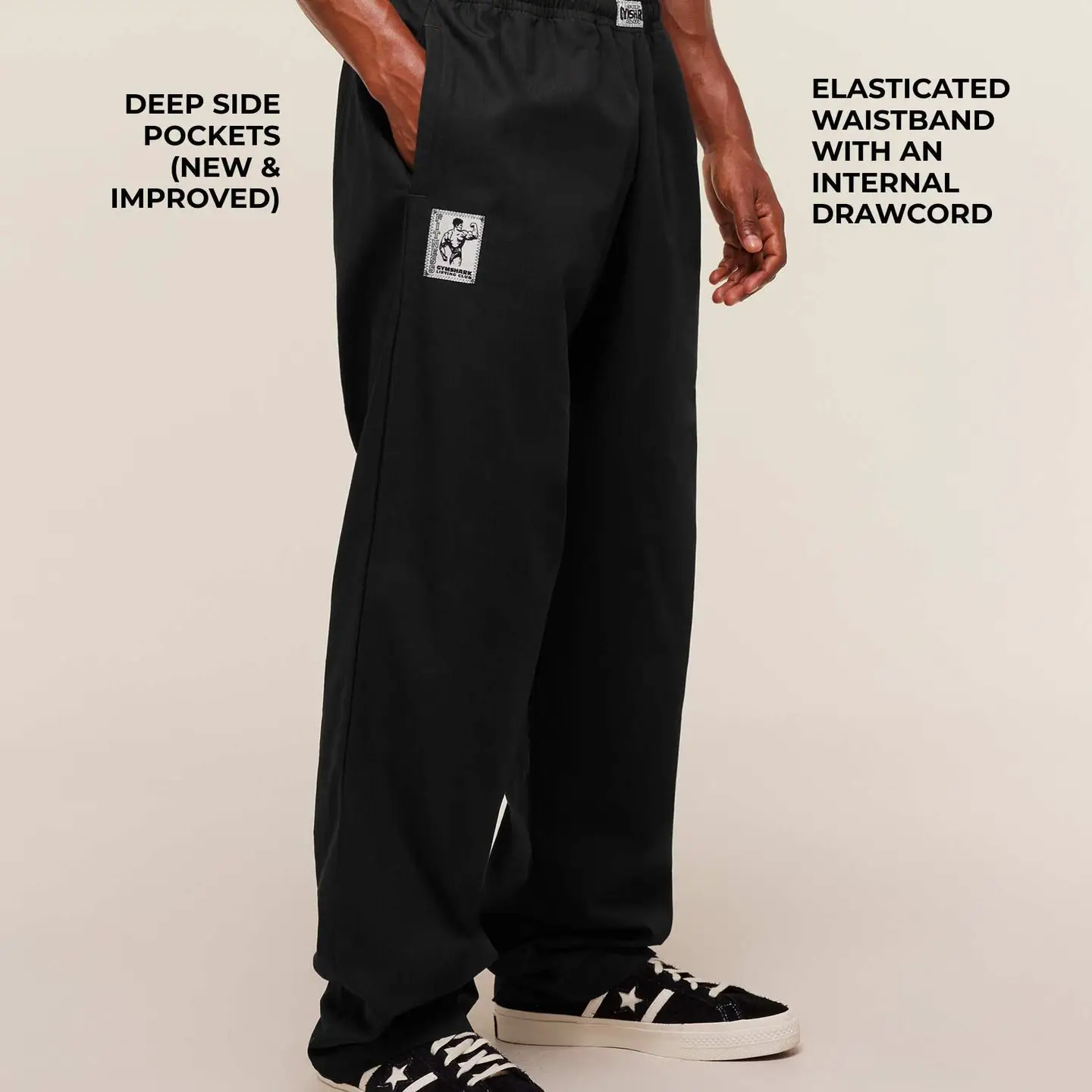 Gymshark Straight Pumper Men's Sports Casual Loose and Comfortable Straight Pants