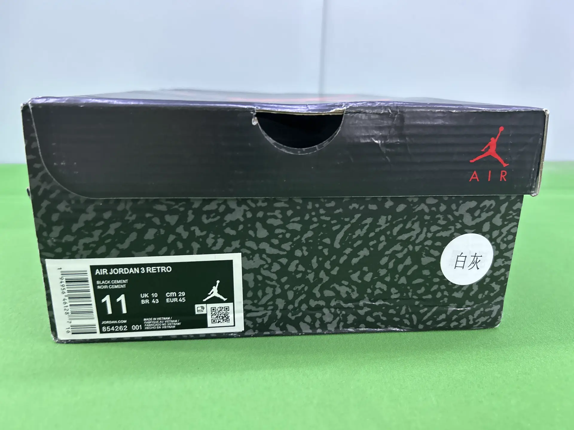 Jordan Air Jordan 3 Retro Black Cement