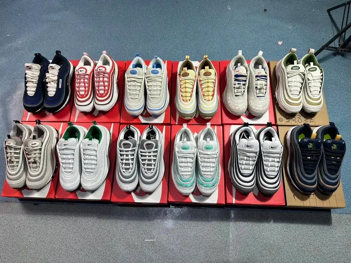 Air MAX 97 复古，全掌气垫跑鞋！