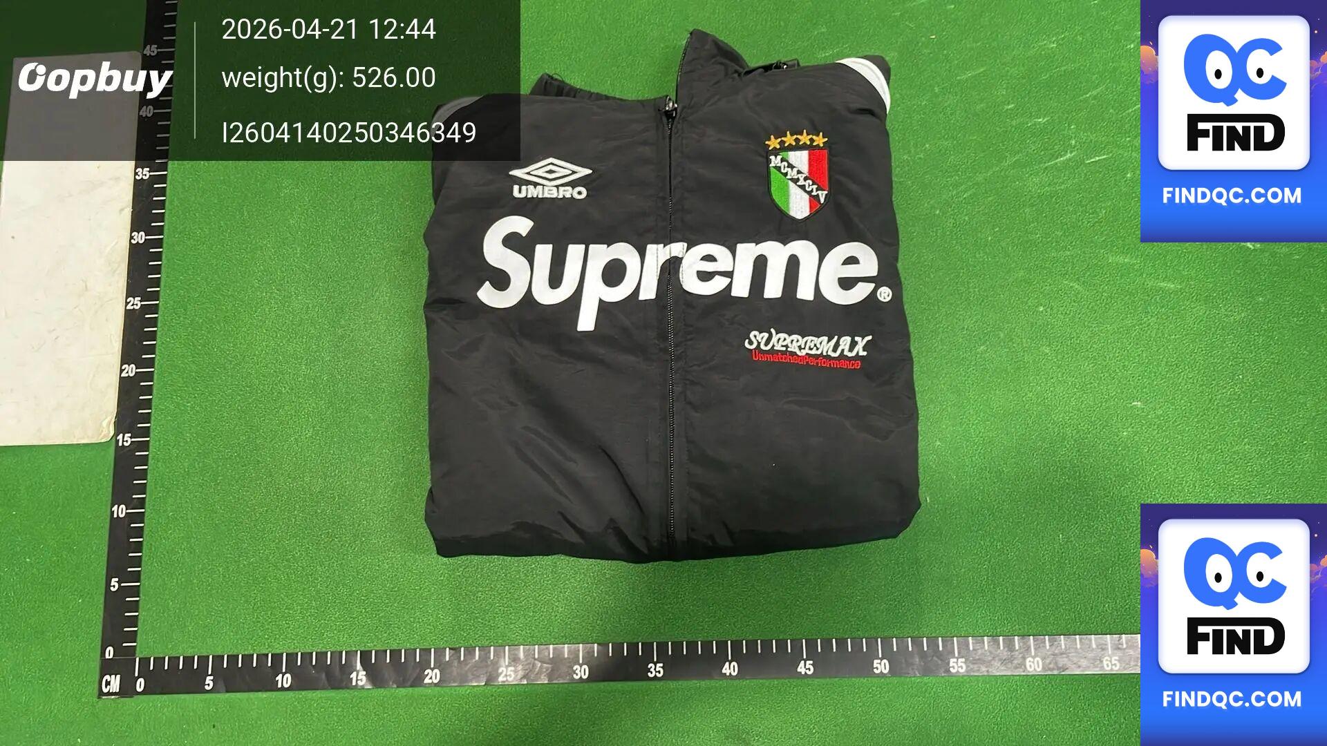 Ss25 Trendy Brand Supreme Themed Week 11 Collaboration Track Jacket Sports Suit QC