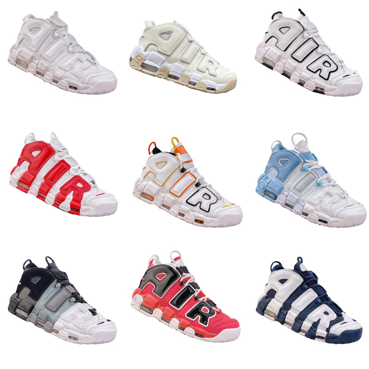 2026 New Model Putian Shoes Pure Original Practical Basketball Shoes Pippen Big Air Full-Length Air Cushion Versatile Couple Shoes Casual QC-foto från 1688 på Qualit.ly