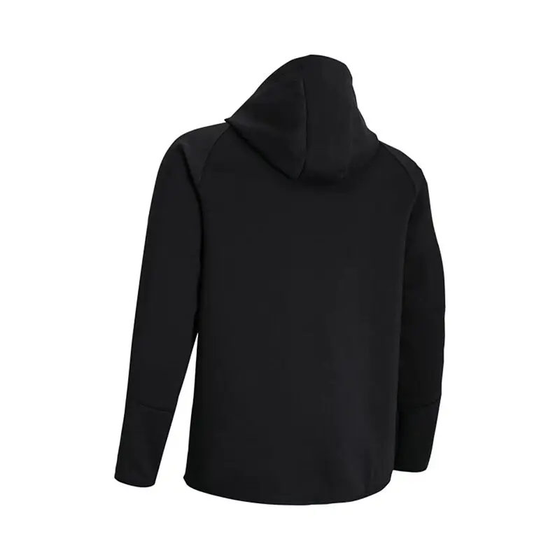 Under Armor Ua Fall and winter Men's Fleece Training Athleisure jacket Black Heattech Outwear 1379806-001