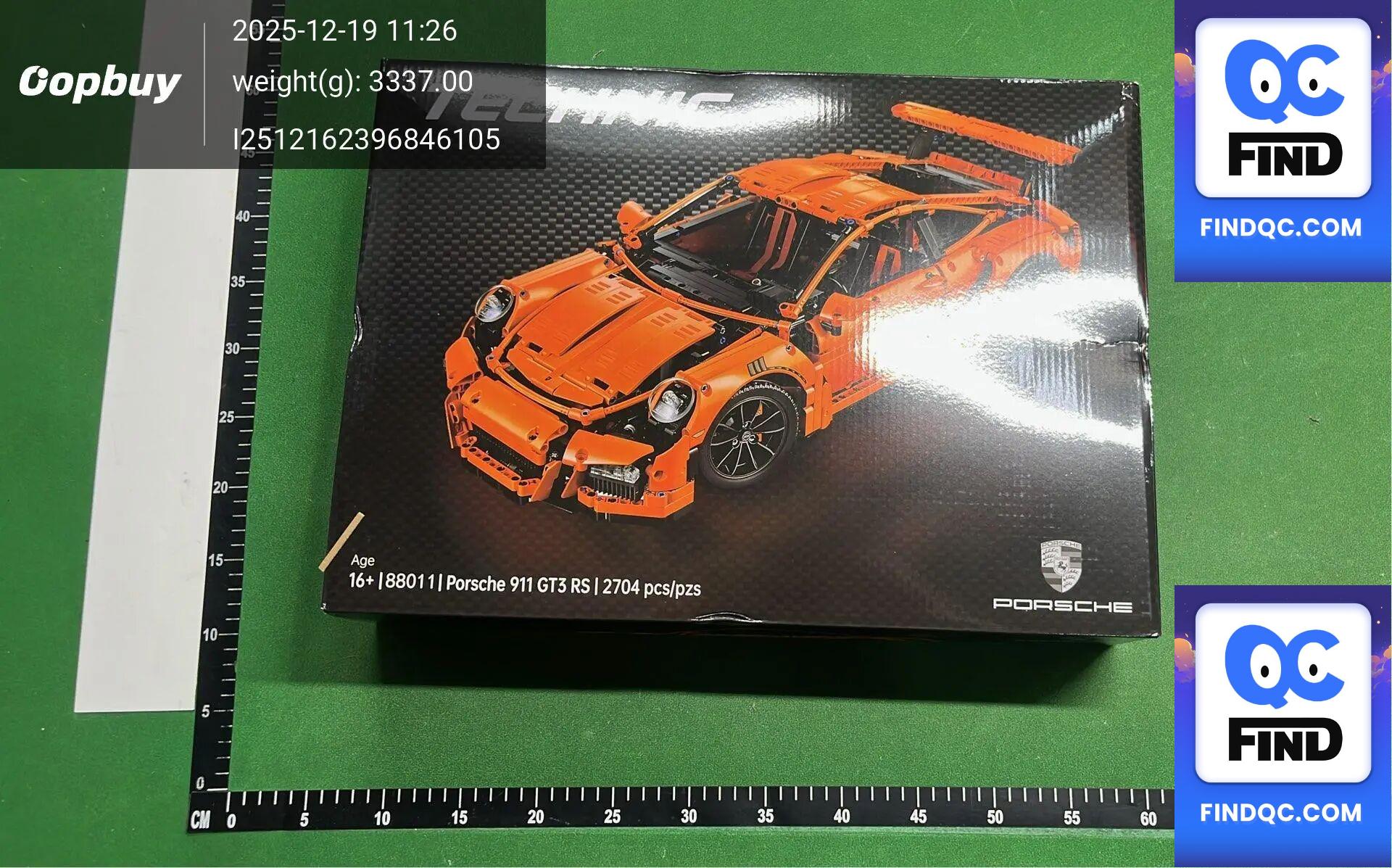 LEGO Technic Porsche 911 GT3 RS QC