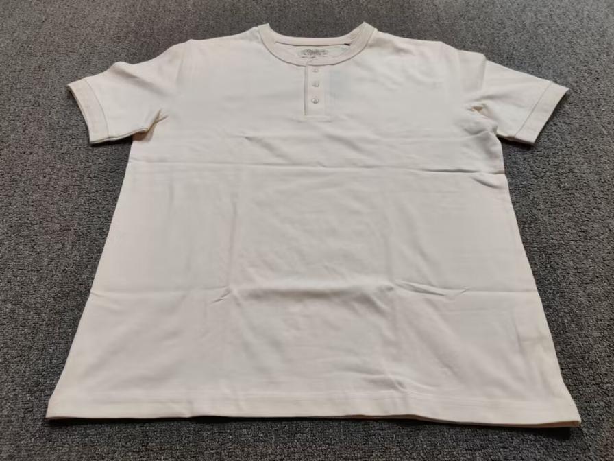 Red Tornado Vintage Henley Shirt QC