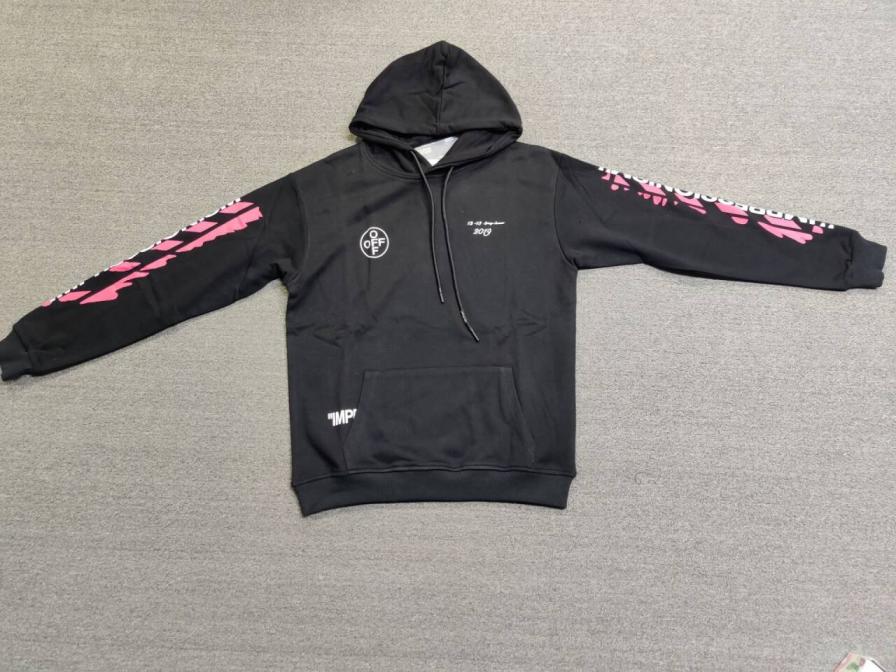 Off-White Impressionism 2019 Black Hoodie QC