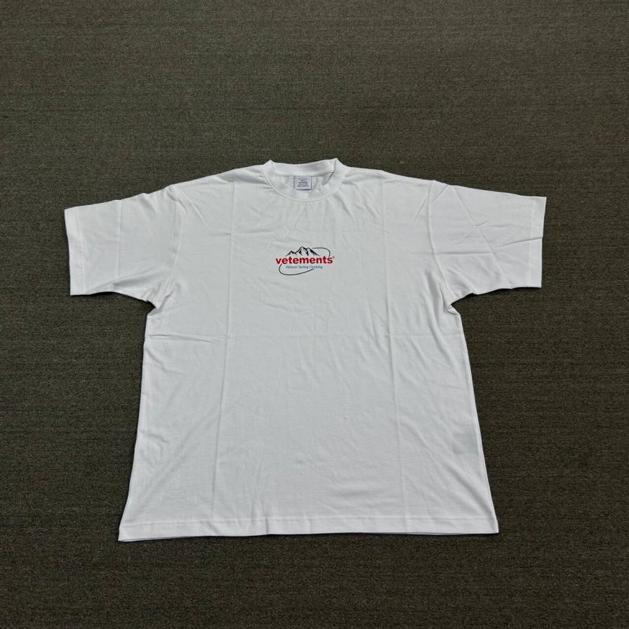 Vetements Natural Spring Clothing T-Shirt White QC